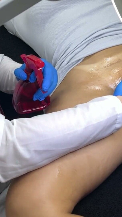 Gynecologist checks my stepmom's tight pussy | Clip 1