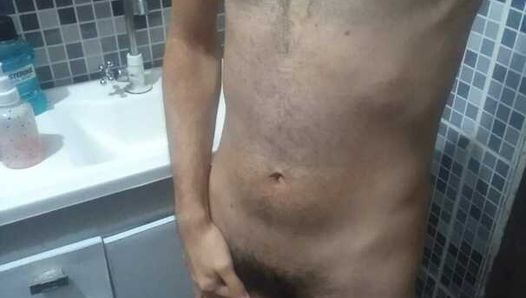 Brazilian Guy(me) Jerking Off Thinking About Hairy Pussy's