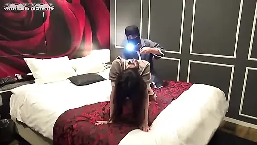 Uncensored Face Revealed. Married Housewife with a Wild Secret Encounter