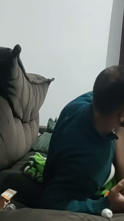 stepsister asks stepbrother for help to remove butt plug from ass while stepmother is away | Clip 1
