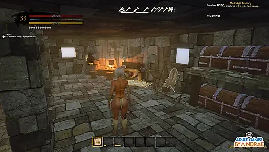 Ep11: Stonehouse Upgrades: Wicked Island'da oda/banyo ve bronz silah üretiliyor