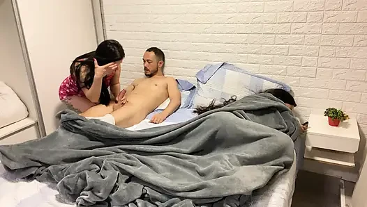 Wife had to share hotel bed with husband's stepsister