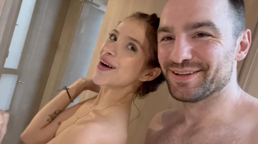 Behind the Scenes with Skinny Latina Beauty, Sofia Smith