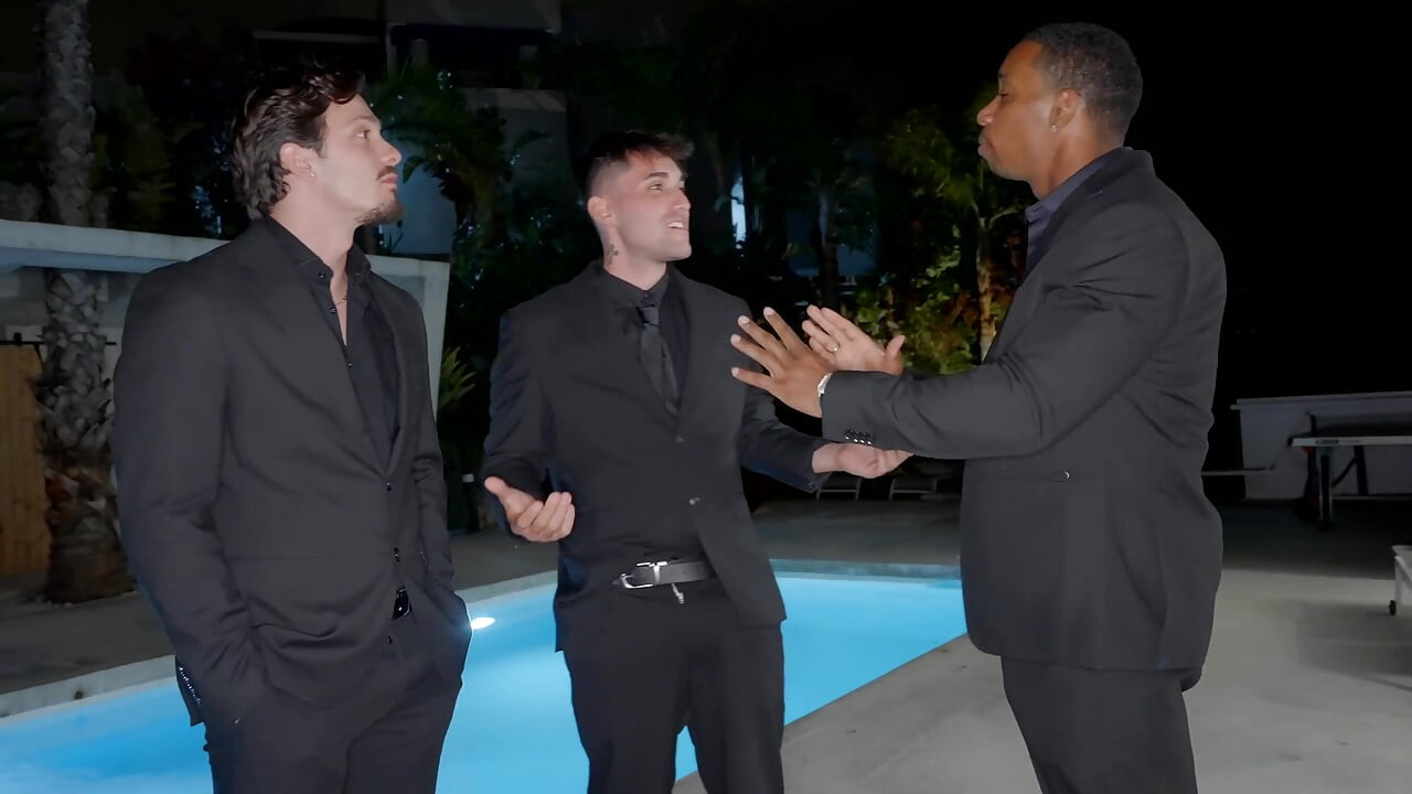 Pool Party Turns Wild - Three Guys, One Girl, One Unforgettable Foursome