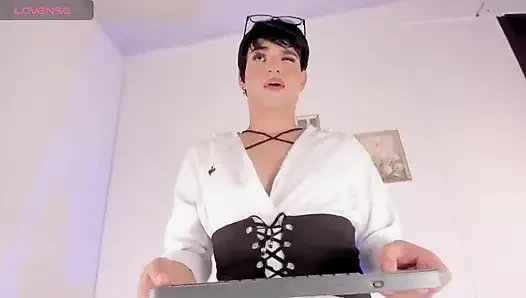 Cute Sissy Femboy Ken Plays with His Fat Ass