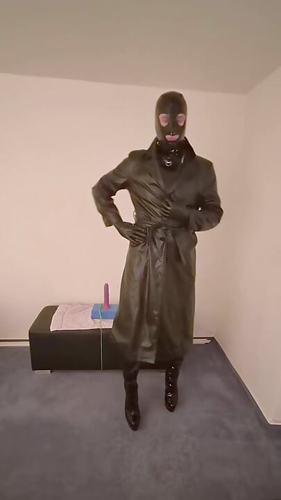 Deep, Rough, and Booted Dildo Riding