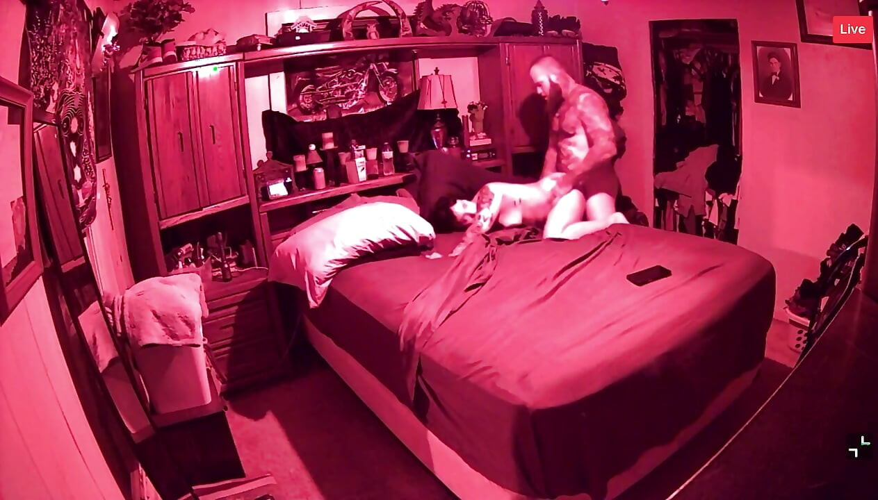 Had to be quiet, his stepmom was in the other room