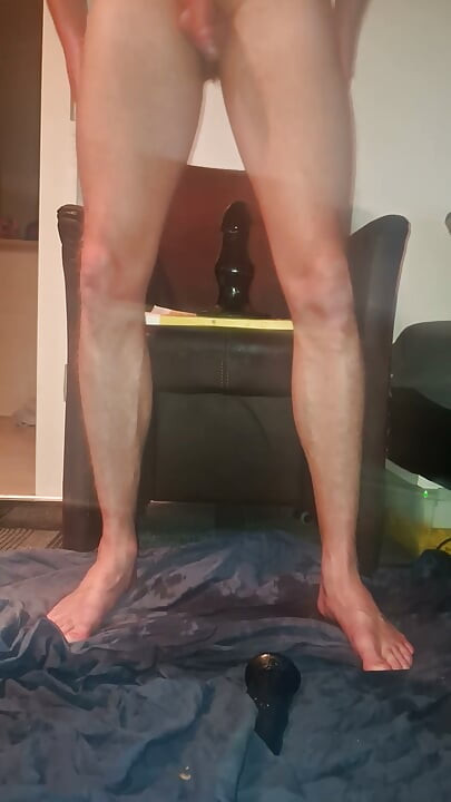 Solo Gay Twink Anal Dildo - Extreme Pissing Orgasms