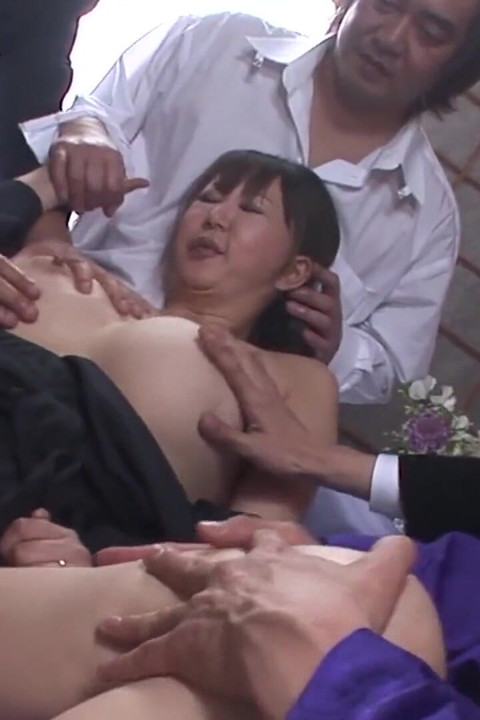 Dirty Nipons Scene-2 Busty Asian Brunette in Orgy with Final Bukkake
