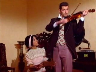 Le enseno a tocar el violin (y ella a cambio me la chupa)