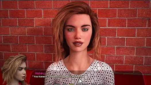 Cerita Haley #6 - diane pamer gerakan tarian tiangnya