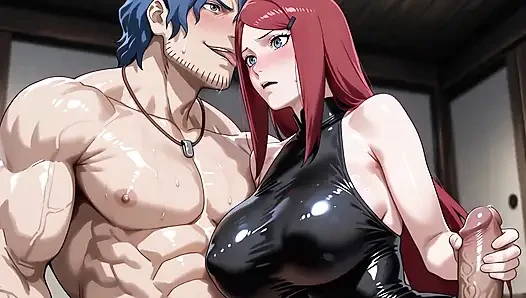 Otak (overlord) X Kushina (naruto)