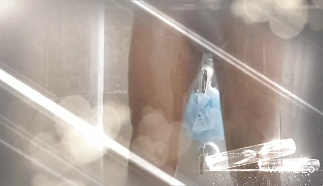 Sexy big cock in the shower