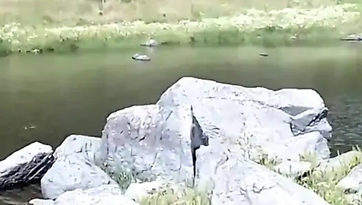 Gerçek bakış açısı oral seks - azgın latin yabancıyı emiyor