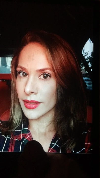 Cumming All Over Ana Kasparian Cum Teasing Face