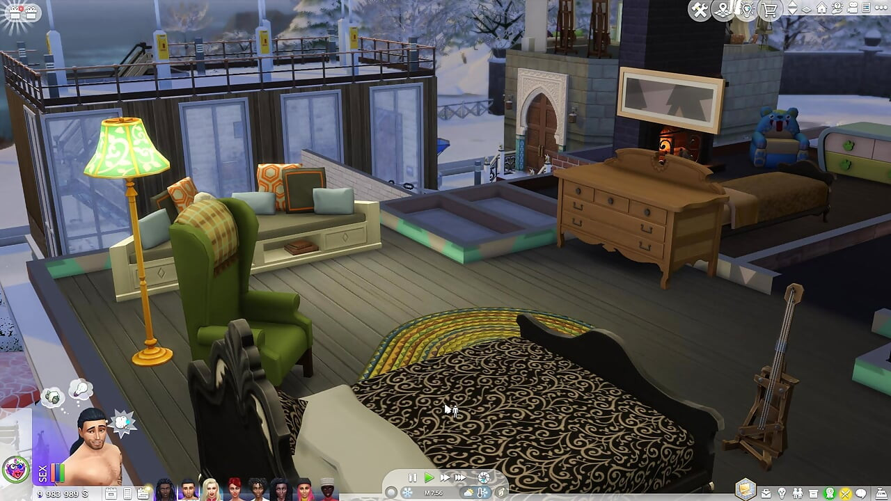 Sexy sims in Hot