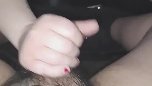 Married Interracial Couple Have Some Fun Outdoors