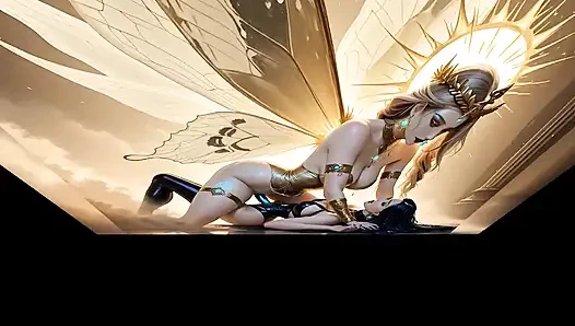 Lustrender: pembalap argentina dengan strap-on strap-on - ai video