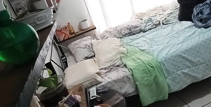Mature MILF Cleaning Her Room 1