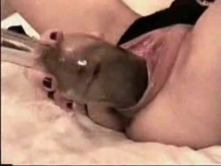 wine bottle in pussy