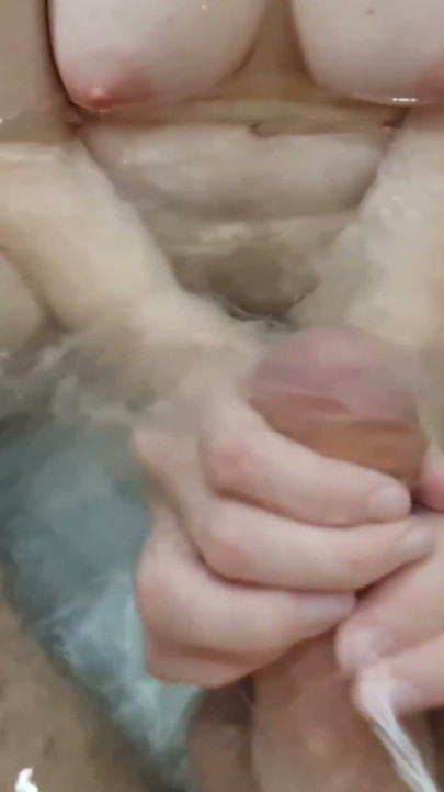 I Give You Hot POV Underwater Cumshot! | Clip 2