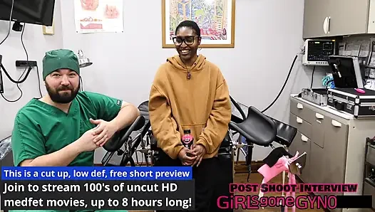 Daisy Mynx ist die erste gynäkologie-untersuchung