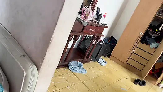 Footage having sex with her stepson when the house is alone