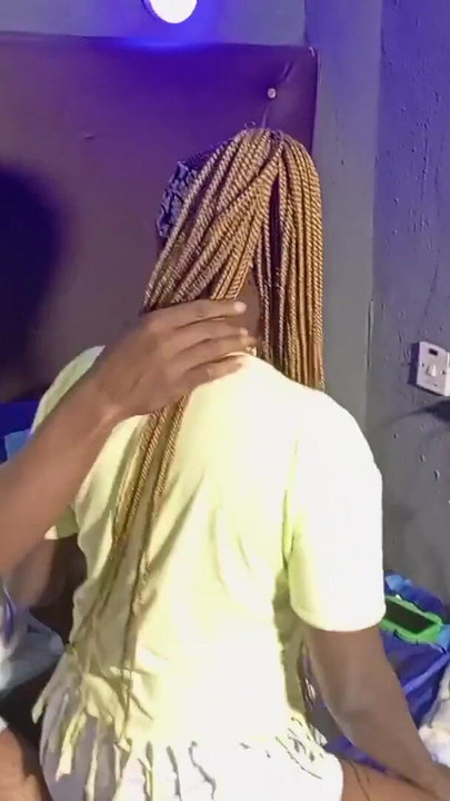 Iconic moment from "She came to charge her phone in her neighbor house"