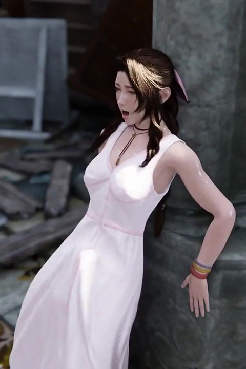 Aerith Growing 4 (futa Shemale)