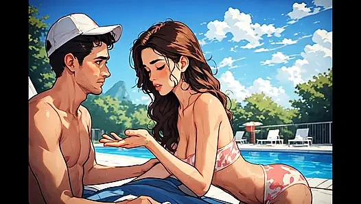 Pooja Bhabhi and Woh Do. Indian Bhabhi