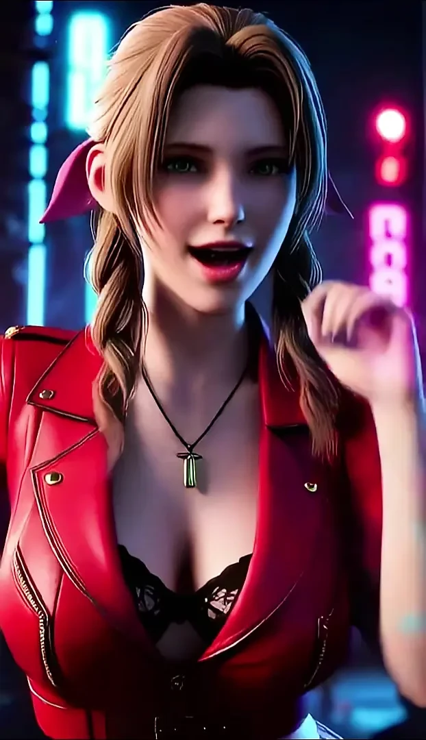 Aerith Cheerful Dance (TWICE - YES or YES) FF7 3D Dance