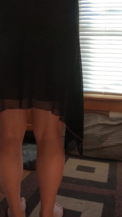 Daphne Changing Clothes and Dancing Silly
