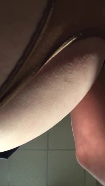 Stunning moment from "POV Russian Anal Fantasies, Anal Fingering Close-Up! Short skirt and stockings. Gaping wet"