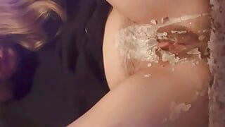 Wax play with metal clips🤤