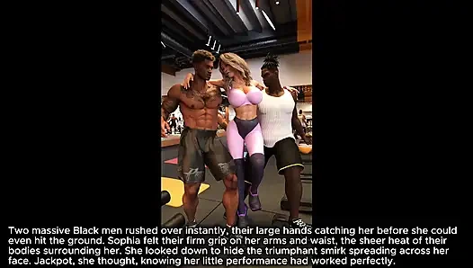 Awam Sophia gerçek sikiş baskısı: Sophia'nın büyük zenci yarağı av görevi