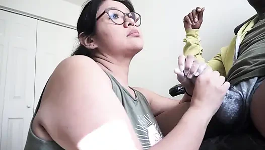 Yapışkan yapıştır elle muamele