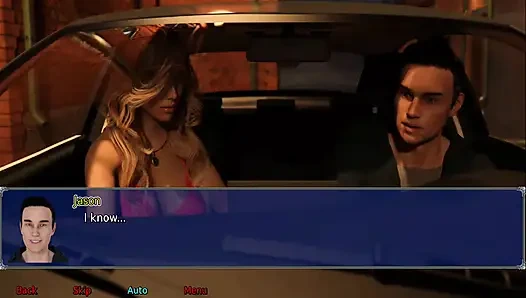 The office wife #24 - Stacy got fucked by the guys at work...Jason fucked stacy in the car and a stranger joined in.