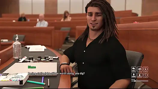 Шаги De Bauchery 41, я действительно узнал, кто такой мистер Х, делая задание в спортзале