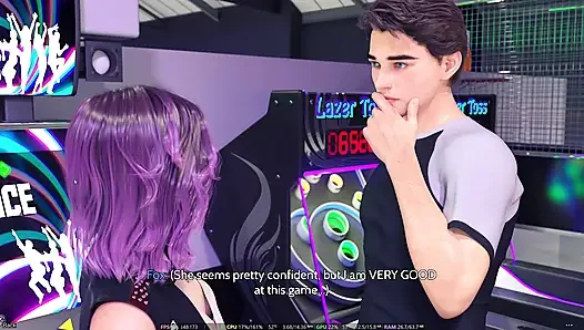 FreshWomen - staffel 1 ep1 - teil 2 Animiertes porno-spiel, ganze Geschichte, 3D