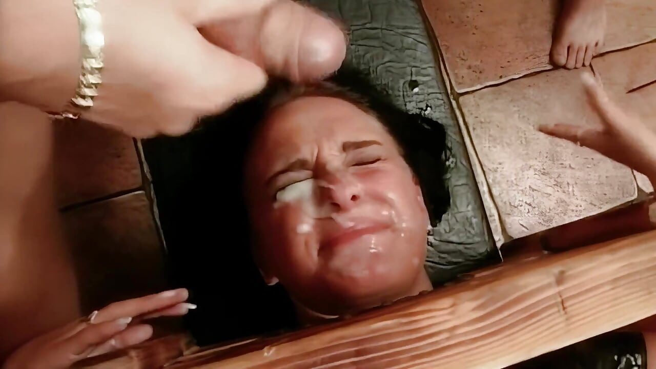 Wild Orgy Sluts Get Their Faces Drenched in Cum