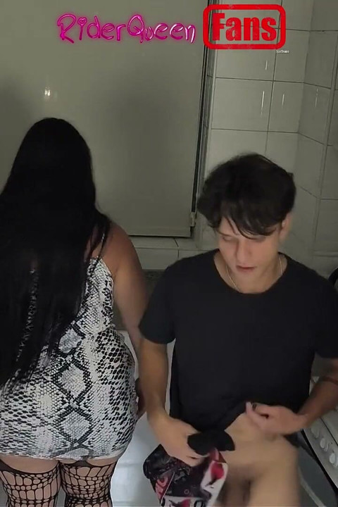 Sexy Stepmom in Kitchen - Video for Fans
