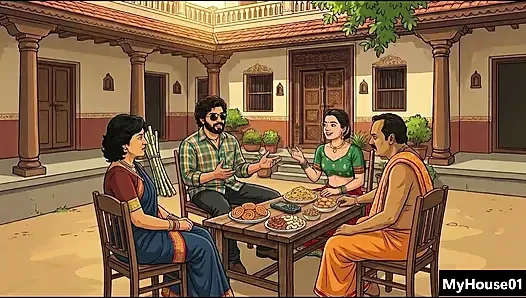 Pushpa and Srivalli Sex with thier own house