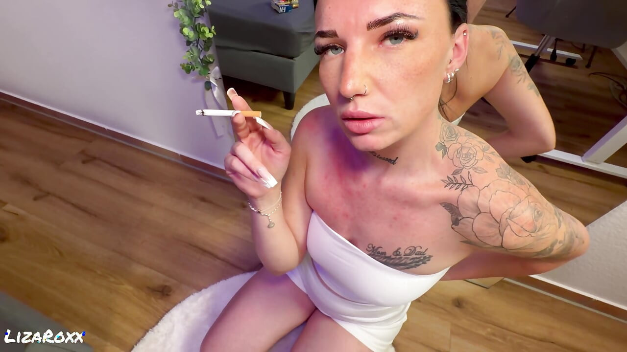 My First Asmr Smoking Blowjob