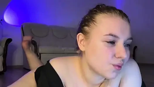 Nackte jucielussie nahaufnahme, fingern und necken