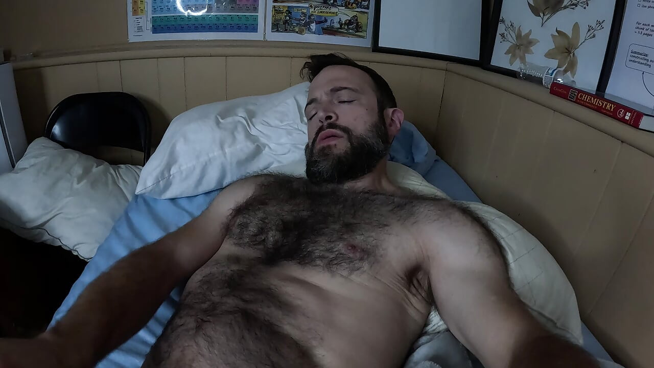 Midnight wake-up leads to moaning and cum - post San Jose orgy!
