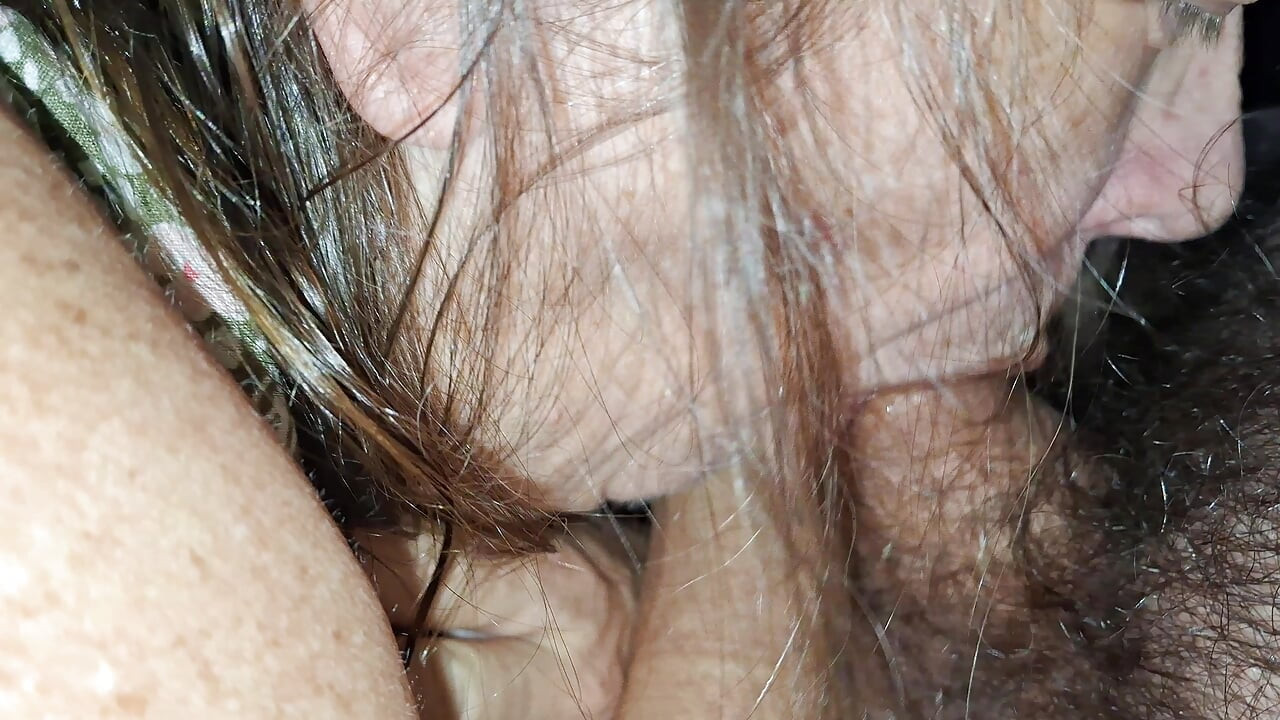 Granny next door Blows my cock and I Jizz on her cute little blue polished toes