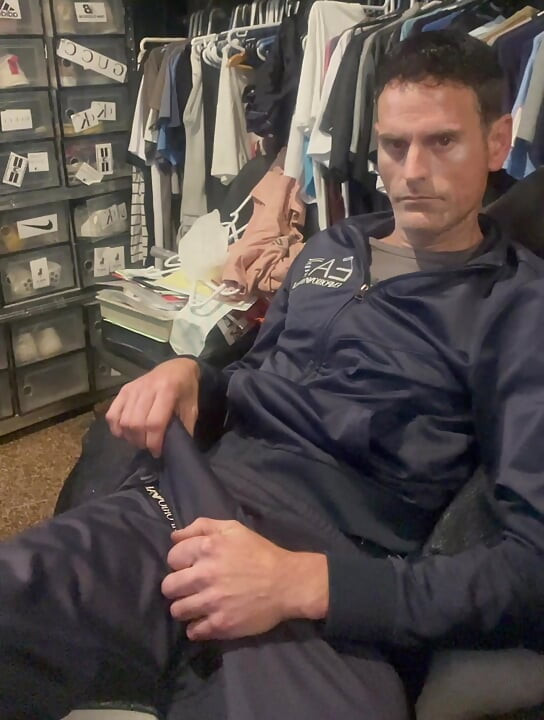 Mike masturbating again