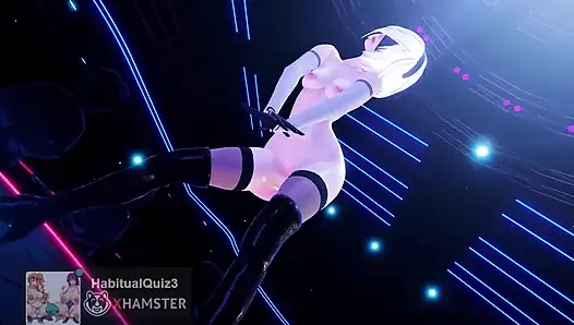 mmd r18 salla o 2b göt seks dansı ahegao ntr sert sikiş dildo 3d hentai seksi kaltak