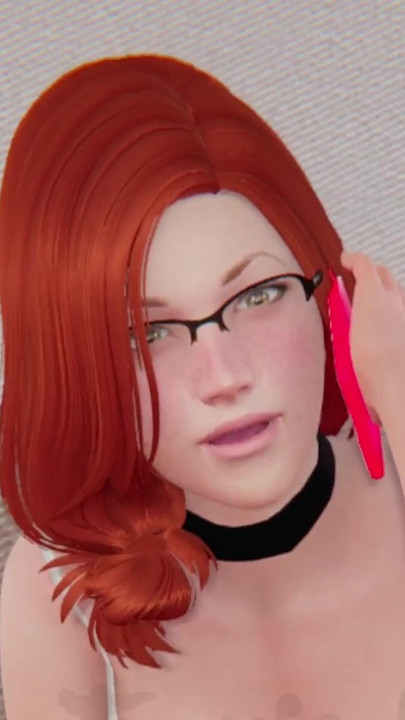 She texts her husband about meeting up later... while secretly hooking up on the beach motel.