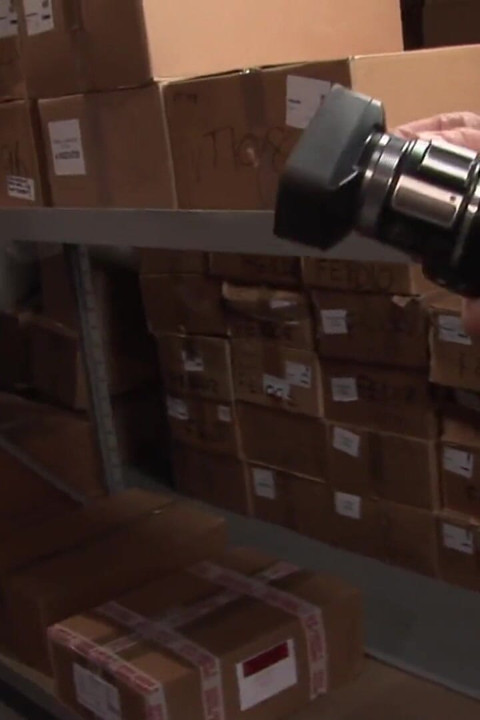 Warehouse group sex with employees